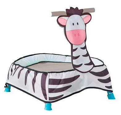 Studsmatta Inomhus Zebra