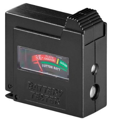 Analog batteritestare i mini-format